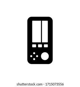 ilustración vectorial icono de consola de juego o logotipo con estilo de diseño de línea