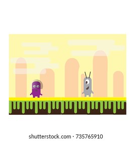 Vector illustration for game design,graphics, print, web, magazine, book, web games.