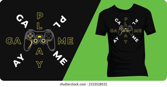 Vector Illustration Of A Game Pad With Hand Sign.Logo For Teen Gamer Stay Focus In Palying For Print And Web. Image Of A Game Console For Lovers Of Video And Computer Games