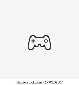 Vector illustration of gamepad icon