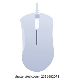 Vector illustration of a gaming mouse symbol