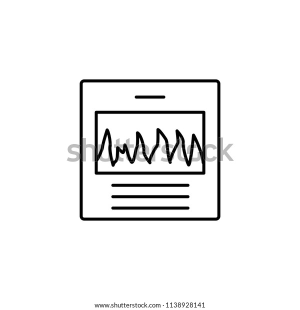 Vector Illustration Gas Fireplace Line Icon Stock Image Download Now