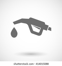 Vector illustration of  a gas hose icon