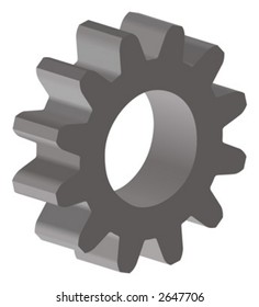 Vektorgrafik eines Fanggeräts; 3D-Ansicht