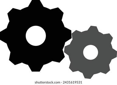 Vector Illustration of Gear Icon