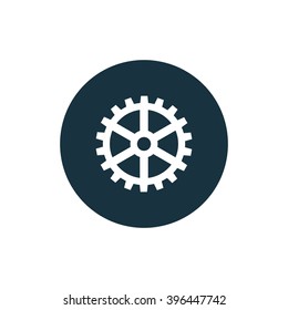Vector illustration of gear icon