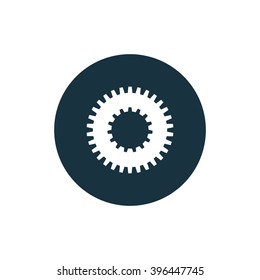 Vector illustration of gear icon