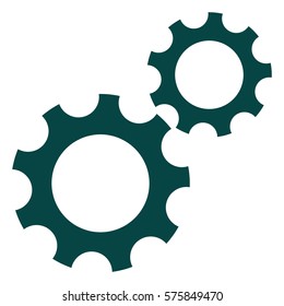 Icono vectorial en verde