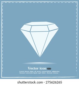 Vector illustration gemstone