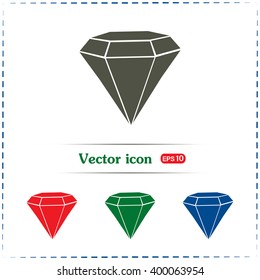 Vector illustration gemstone