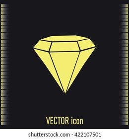 Vector illustration gemstone