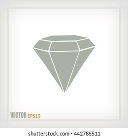 Vector illustration gemstone