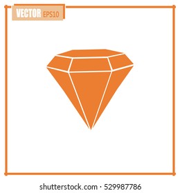 Vector illustration gemstone