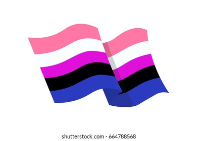 Download Genderfluid Flag Icon Free Download Png And Vector