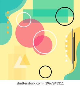 Vector illustration of geometric abstract shapes
Perfect for background,flyer,banner,cover,catalog,presentation etc.