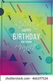 vector illustration geometric background for holidays and party birthday art deco colorful. 
abstract acid background Retro Wave style suicide squad