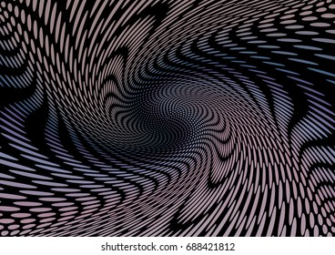Vector illustration geometric background. Optical illusion. Abstract background business template vector concept design. Simple flat gradient backdrop. Design for poster, flyer, cover, brochure