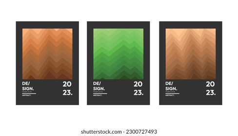 Vector Illustration geometric color transition abstract for banner template