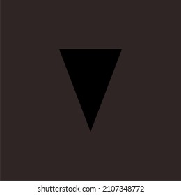 vector illustration. geometric design shaped like letters. can also be used for company logos with modern and minimalist themed logos