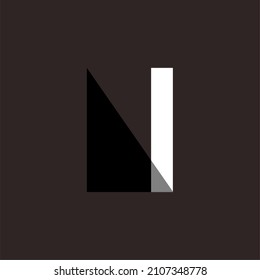 ilustración vectorial. diseño geométrico en forma de letras. también puede utilizarse para logotipos de empresas con logotipos temáticos modernos y minimalistas