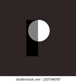 vector illustration. geometric design shaped like letters. can also be used for company logos with modern and minimalist themed logos