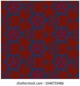 Vector illustration. Geometric ethnic Oriental traditional pattern. Design for backgrounds, Wallpapers, fabrics, clothes, batik and other directions.