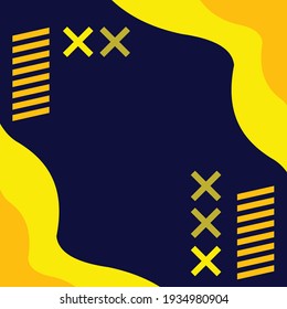 Ilustración vectorial de los antecedentes geométricos y minimalistas de las publicaciones en medios sociales. que se puede editar. 4000 x 4000 píxeles perfectos.