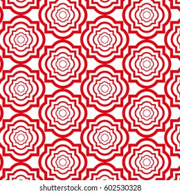 Vector illustration of geometric pattern