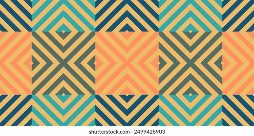 Vector illustration geometric seamless pattern