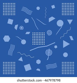 Vector illustration. Geometric seamless pattern.