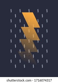 Vector illustration of geometric shapes.