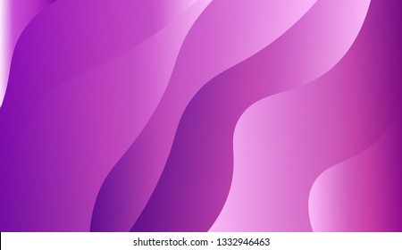 Vector illustration with geometric shapes layers. Futuristic wavy backdrop.Trendy gradient shapes composition