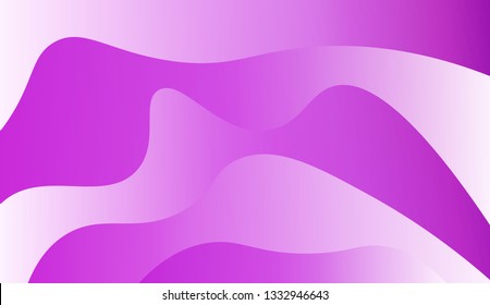 Vector illustration with geometric shapes layers. Futuristic wavy backdrop.Trendy gradient shapes composition