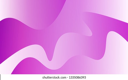 Vector illustration with geometric shapes layers. Futuristic wavy backdrop.Trendy gradient shapes composition