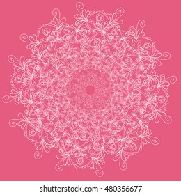 Vector illustration. The geometric symbol.