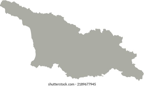 Vector Illustration Of Georgia Country Map