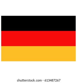 vector illustration of Germany flag