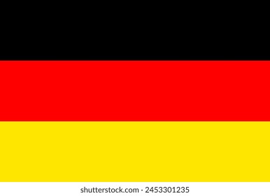 vector illustration of Germany flags