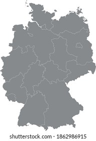 vector illustration of Germany map