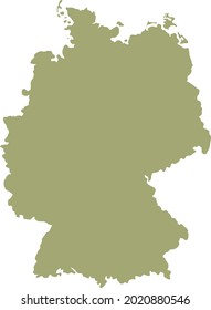 vector illustration of Germany map