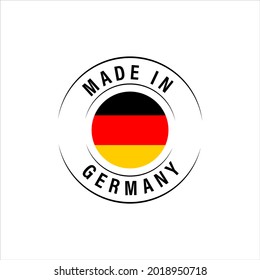 Vector illustration of Germany symbol, stamp, icon