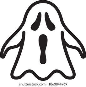 Vector illustration of the ghost