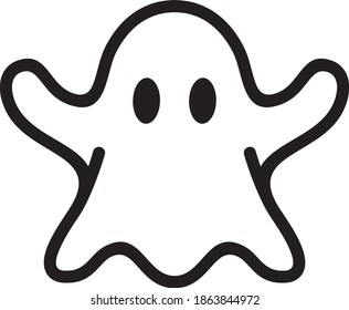Vector illustration of the ghost