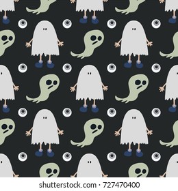 vector illustration, ghost