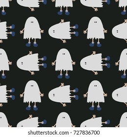 vector illustration, ghost