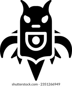 vector illustration of ghost cartoon