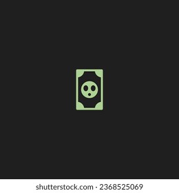 vector illustration of ghost funds