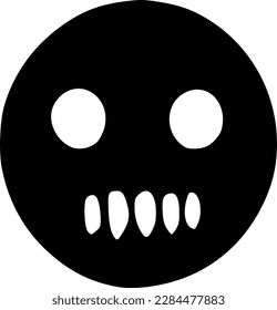 vector illustration of ghost icon