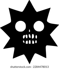 vector illustration of ghost icon