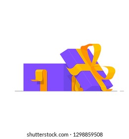 Vector Illustration of Gift Box